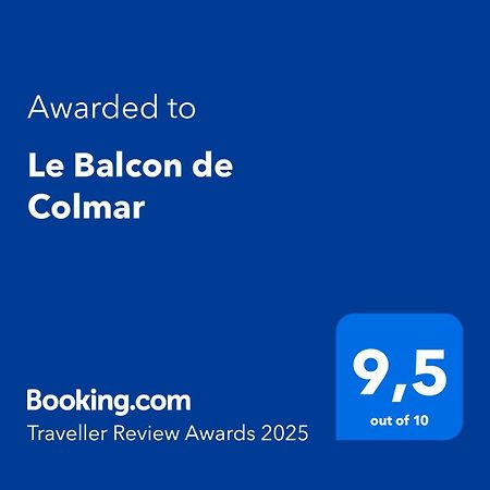 Le Balcon De Colmar Διαμέρισμα Εξωτερικό φωτογραφία